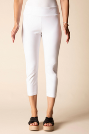 Habitat Stonewash Cotton Knit Crop Pant - 31565 - WHITE