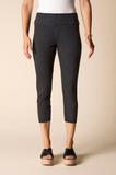 Habitat Stonewash Cotton Knit Crop Pant - 31565 - BLACK
