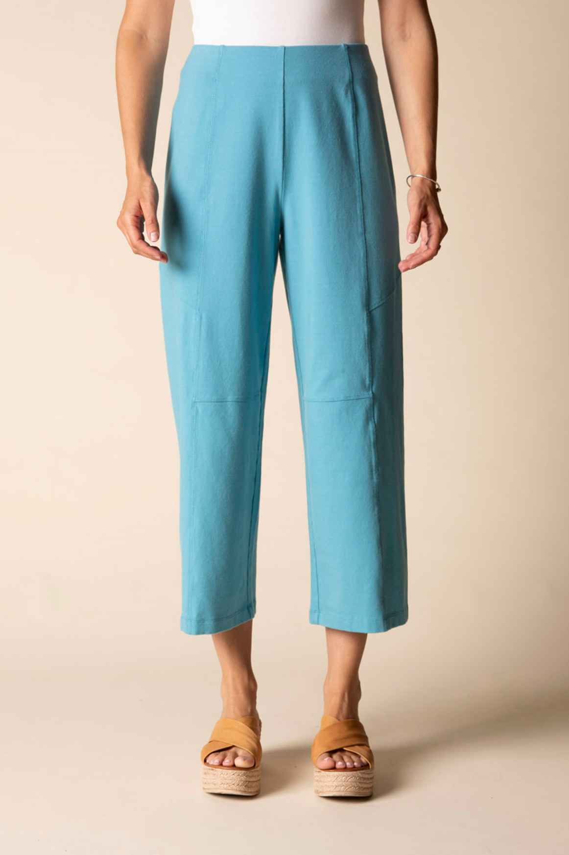 Habitat Stonewash Cotton Knit Flood Pant - 31567 - BLACK (NOT DEWDROP)