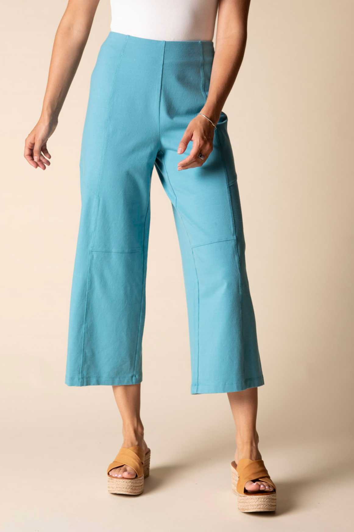 Habitat Stonewash Cotton Knit Flood Pant - 31567 - BLACK (NOT DEWDROP)