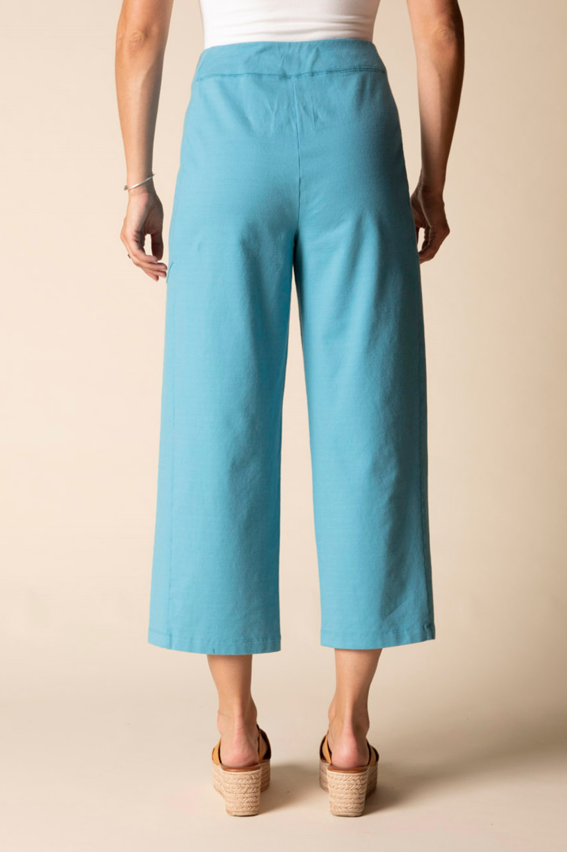 Habitat Stonewash Cotton Knit Flood Pant - 31567 - BLACK (NOT DEWDROP)