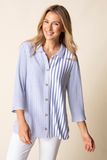 Habitat Earn Your Stripes Next In Line Shirt - 22404 - IRIS