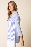 Habitat Earn Your Stripes Next In Line Shirt - 22404 - IRIS