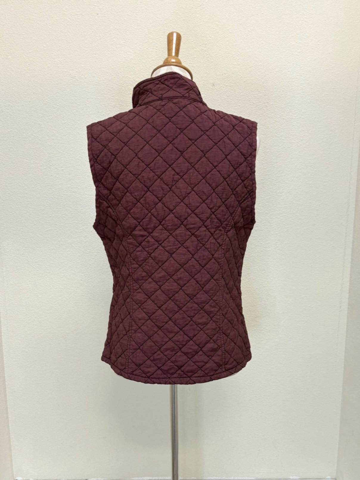 CUT LOOSE Quilted Parachute Zip Front Vest - 6595655