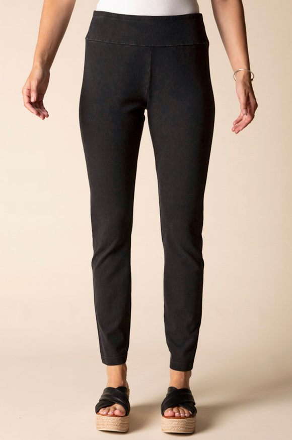 Habitat Stonewash Cotton Knit Easy Pant - 31566 - BLACK