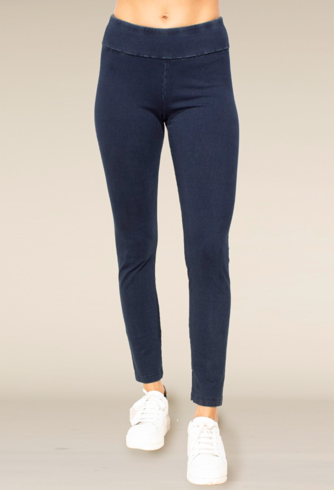 Habitat Stonewash Cotton Knit Easy Pant - 31566 - WHITE (NOT DENIM)
