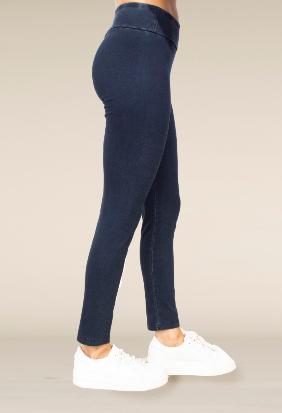Habitat Stonewash Cotton Knit Easy Pant - 31566 - WHITE (NOT DENIM)