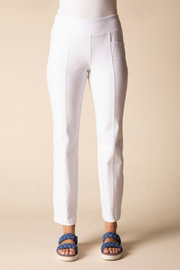 Habitat Stonewash Cotton Knit Seam Pocket Pant - 31561 - WHITE