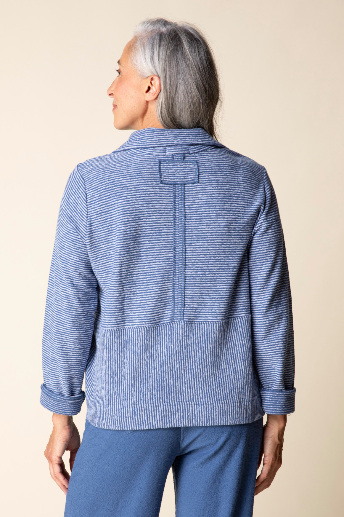 Habitat Pasadena Knit Stripe Sierra Pullover - 21510 - OAKWOOD (NOT MARINE)