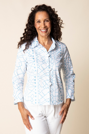 Habitat Perfect Travel Shirts Print Tab Detail Shirt - 13316 - DEWDROP