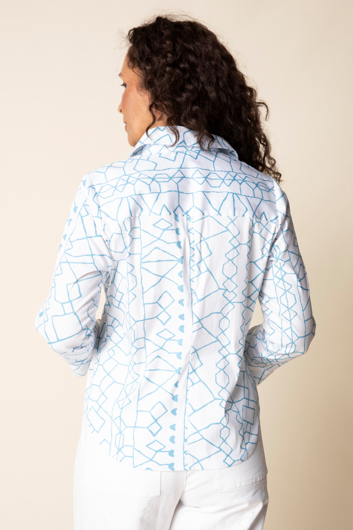 Habitat Perfect Travel Shirts Print Tab Detail Shirt - 13316 - DEWDROP
