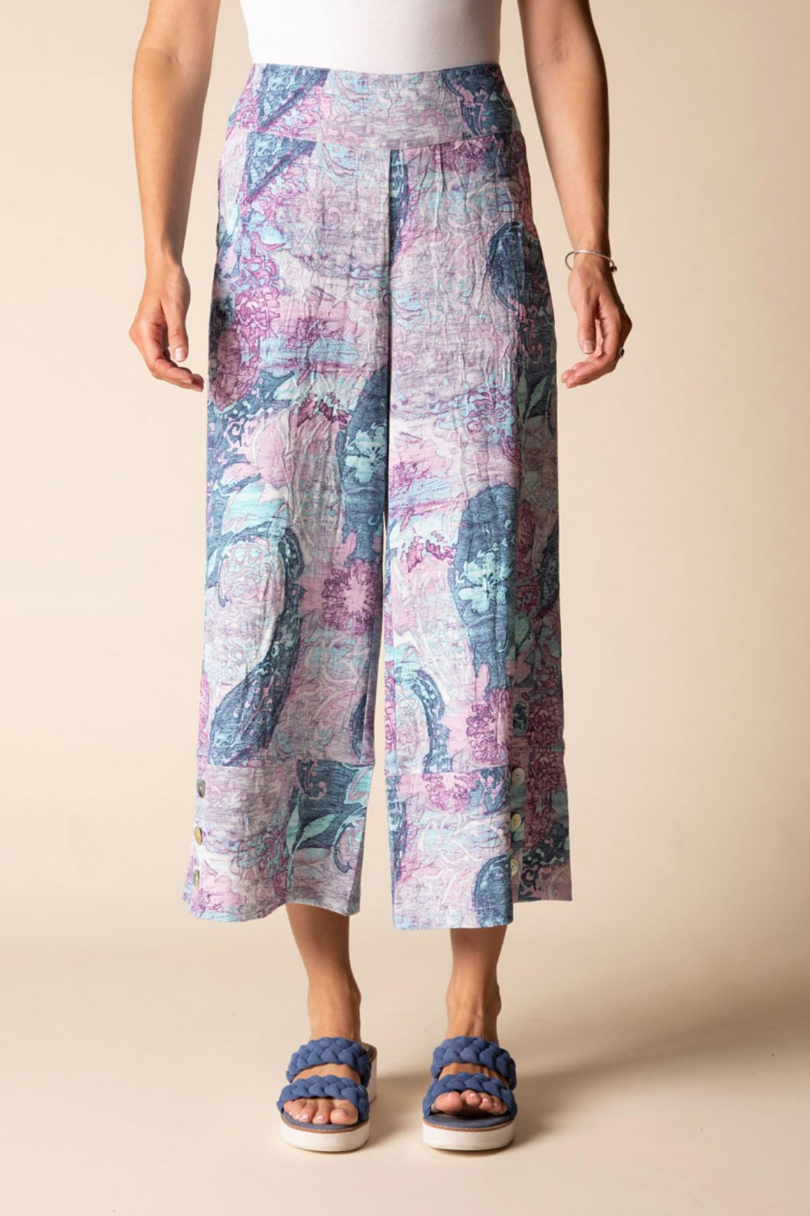 Habitat Destination Unknown Medley Crop Pant - 34978 - TOPAZ