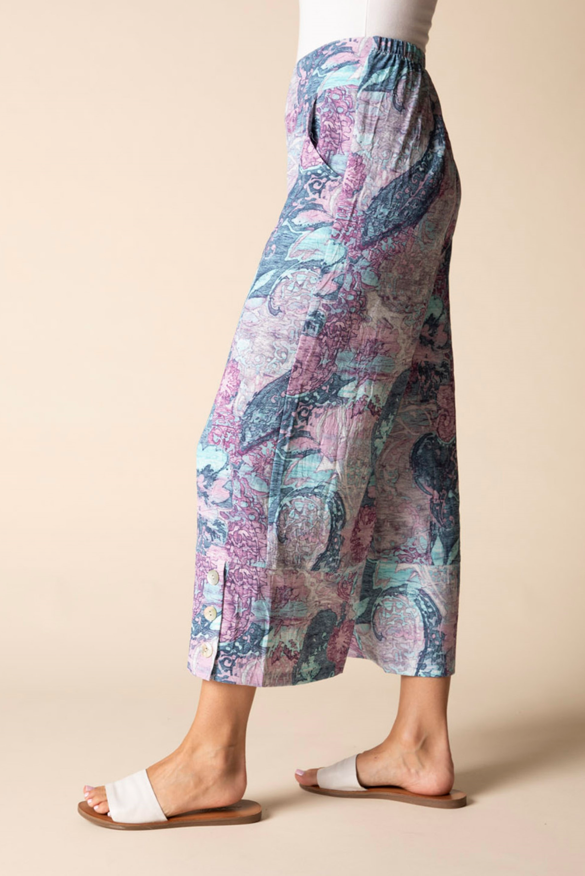 Habitat Destination Unknown Medley Crop Pant - 34978 - TOPAZ