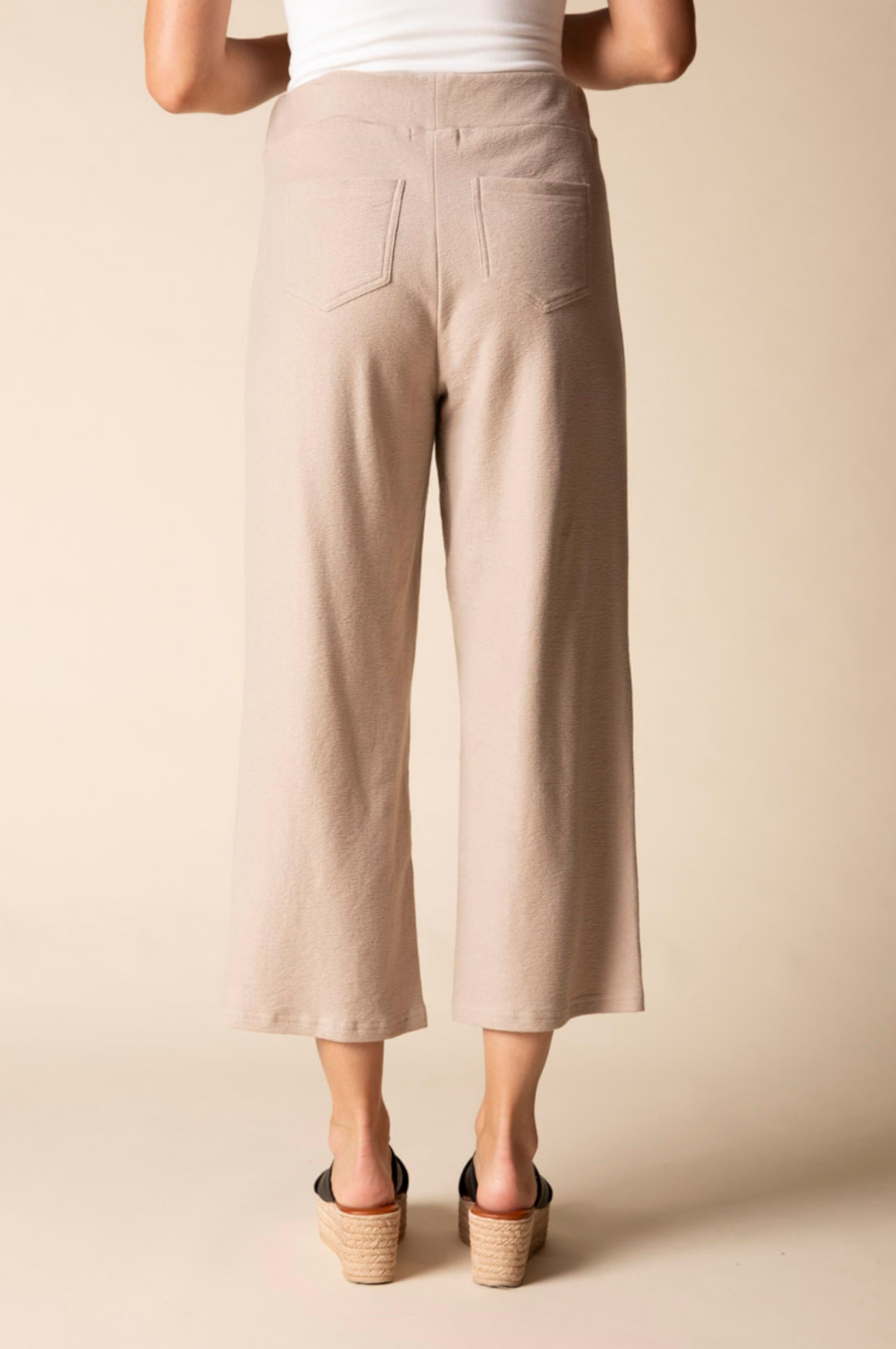 Habitat Pasadena Knit Solid Monterey Pant - 20564 - OAKWOOD