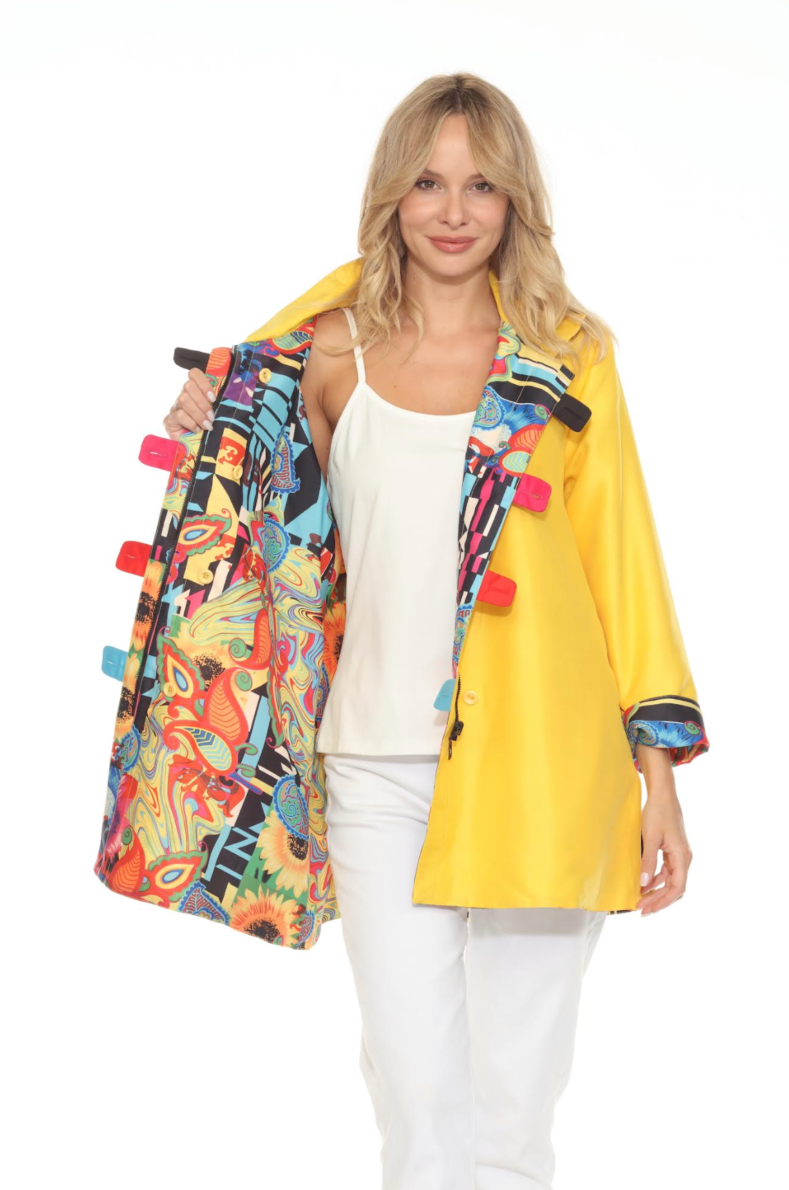 Oopera Raincoat YELLOW Multi - J3202RW-4