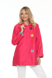 Oopera Raincoat - PINK Multi J3202RW-7