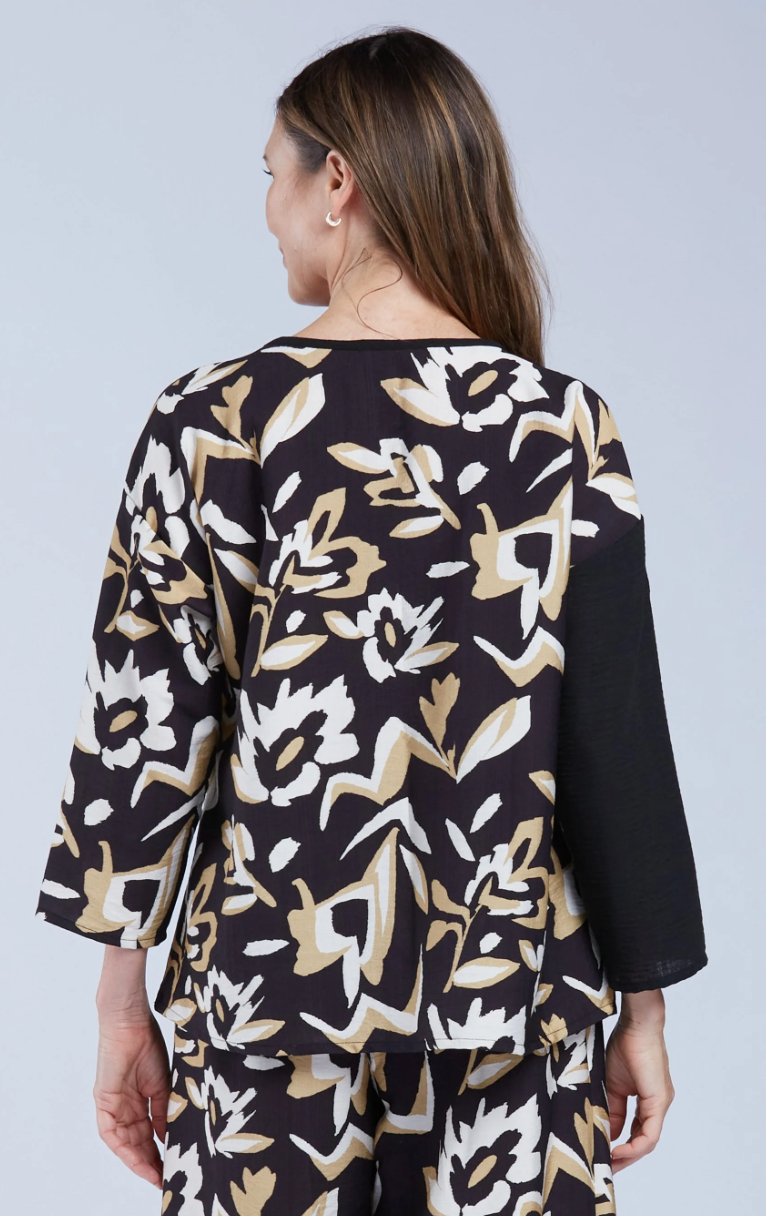 Sydney Project - CLARISSE - BLACK/SAHARA BLOOM