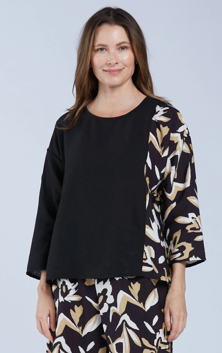 Sydney Project - CLARISSE - BLACK/SAHARA BLOOM