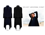 Alquema Velvet Arizona Coat - BLACK