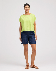 CUT LOOSE Pinhole S/L High Low Top - 5936182