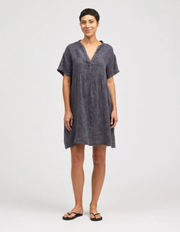CUT LOOSE Morning Glory Relaxed Cap Sleeve Dress - 4021126