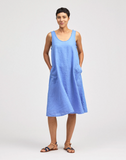 CUT LOOSE Hanky Linen Aline Tank Dress - 4200511