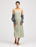 CUT LOOSE Hanky Linen Bias Cami Dress - 4200779