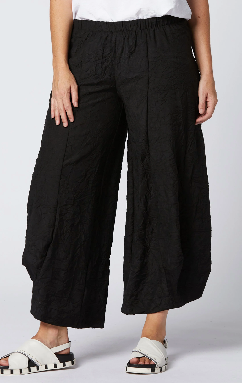 Sydney Project Allie Wide Leg Flowy Pant - CJP115 - BLACK