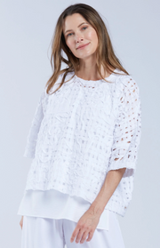 Sydney Project - MARYANN - WHITE FLOWER