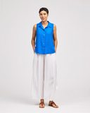 CUT LOOSE Rayon Parachute Sleeveless Shirt - 6215645