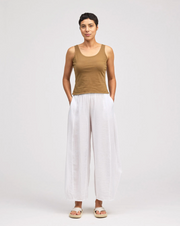 CUT LOOSE Rayon Parachute Panel Lantern Pant - 6212069