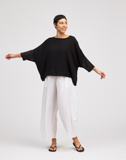 CUT LOOSE Check Burnout One-Size Crop Top - 6456511