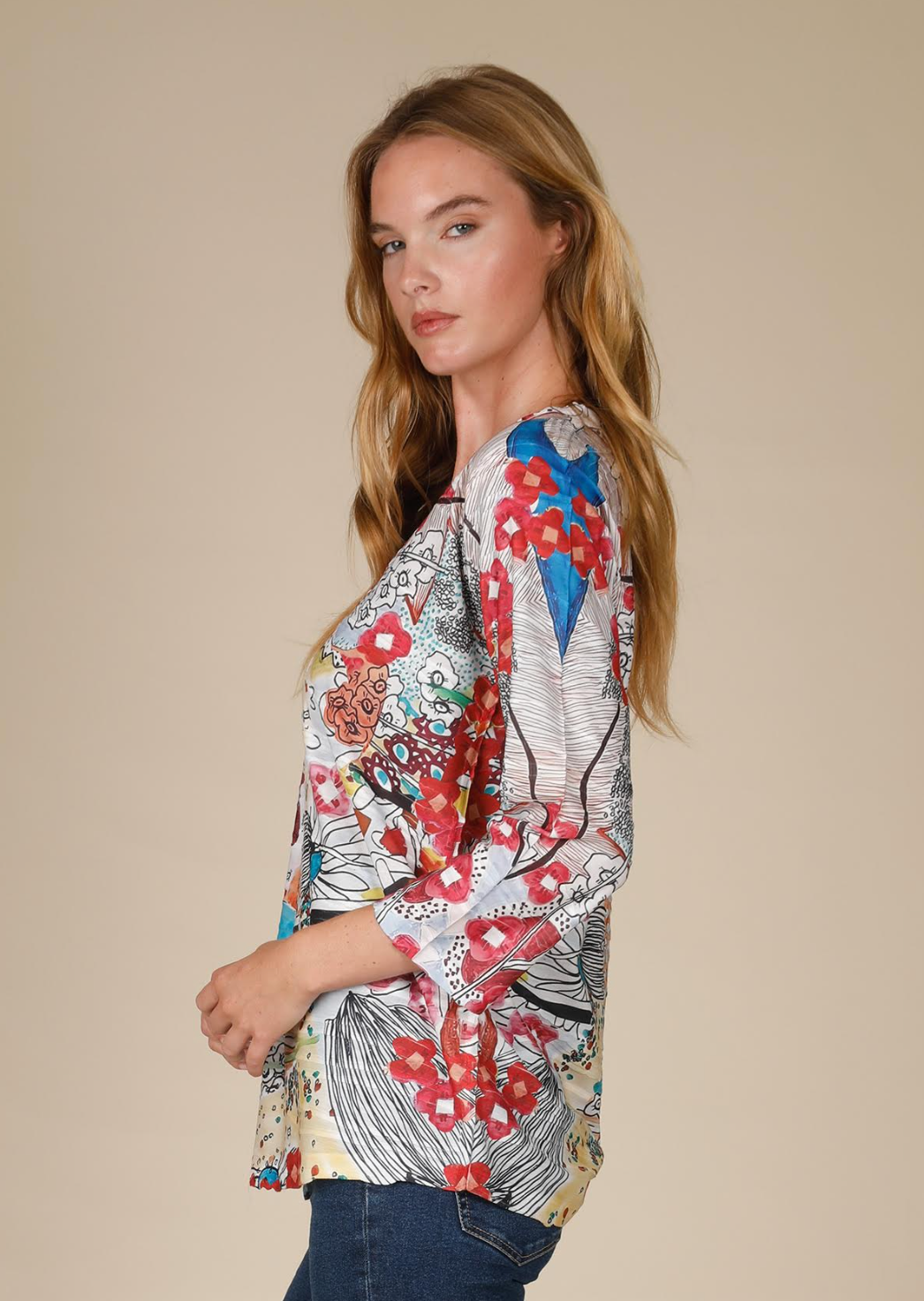 INOAH "Maroon Bloom" - Top