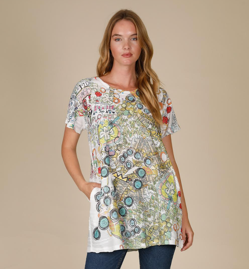 INOAH "Vibrant Garden" - Top