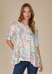INOAH "Floral Bliss" - Top