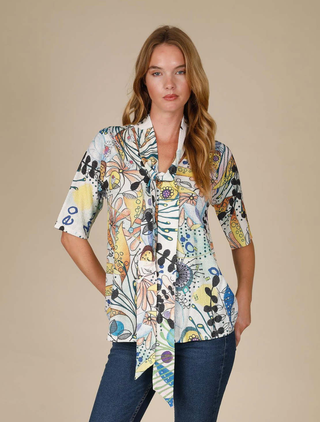 INOAH "Sunny Bloom" - Top