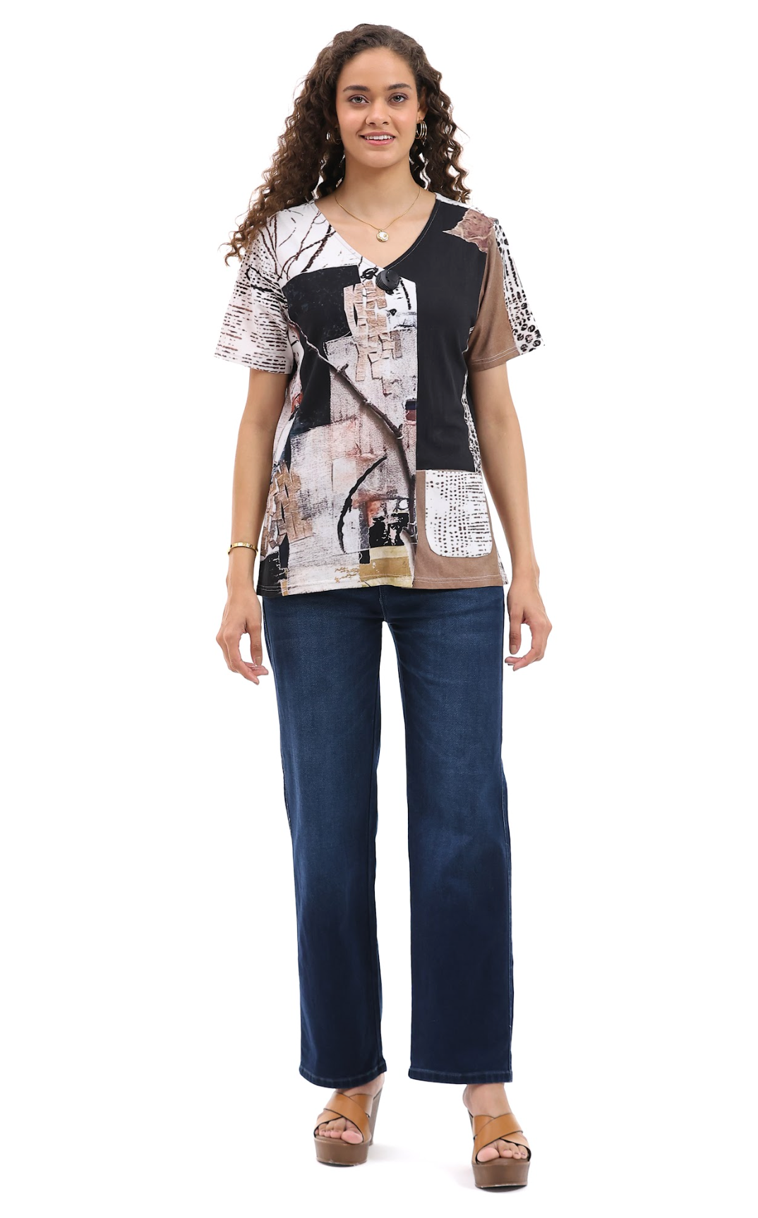 Parsley & Sage PETRA S/S TOP - 26T56B14P