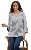Parsley & Sage VANESSA TOP - 26S480C - SILVER