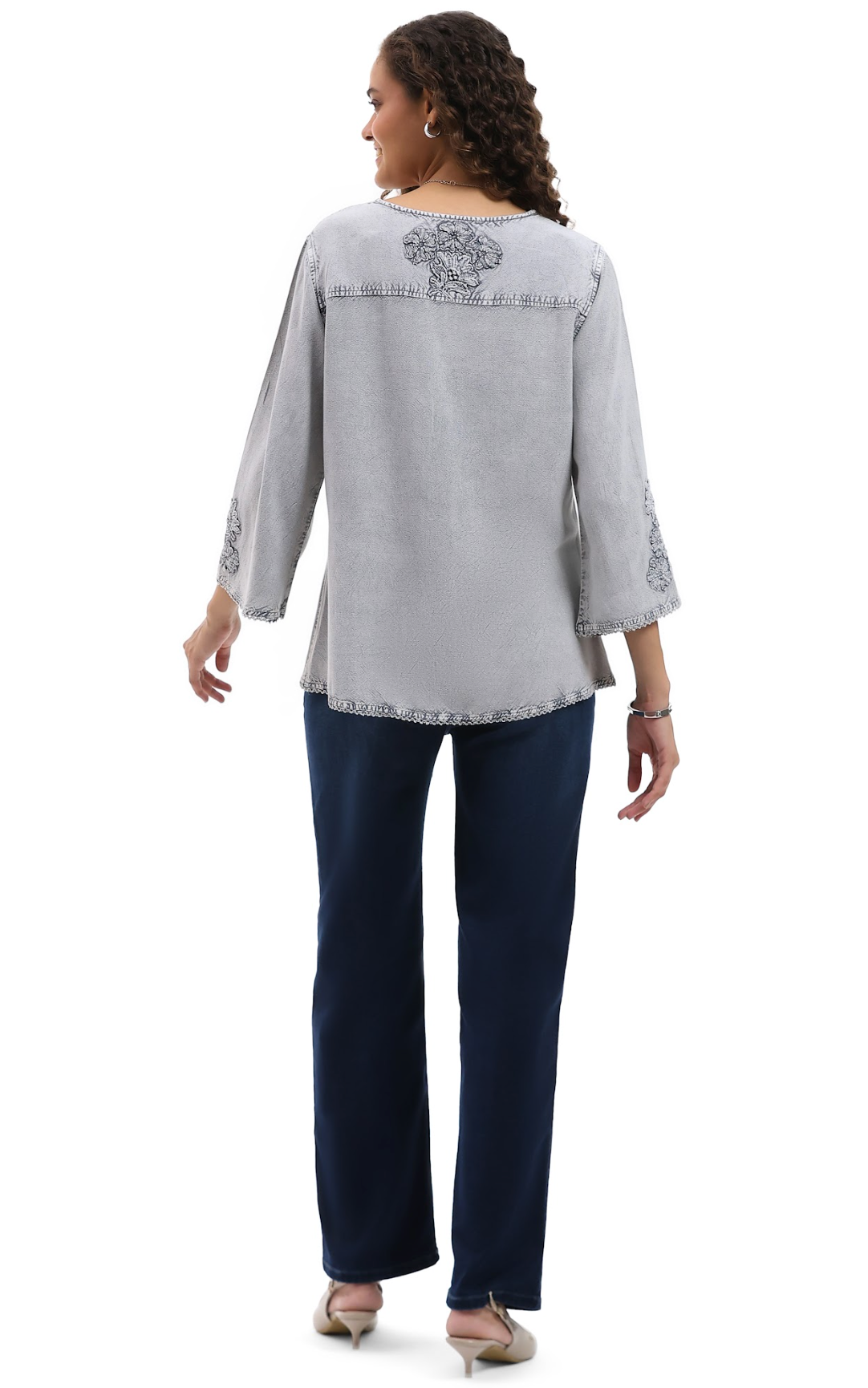 Parsley & Sage VANESSA TOP - 26S480C - SILVER