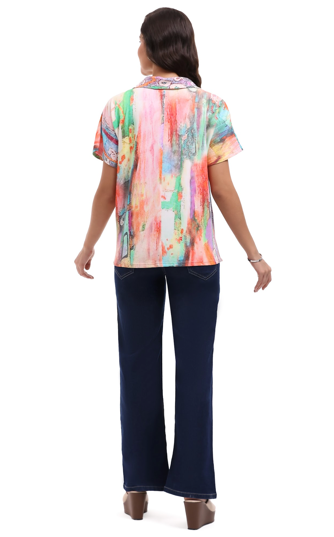 Parsley & Sage AIMEE S/S ZIPPER TOP - 26T57B2