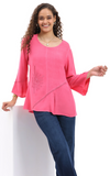 Parsley & Sage BIRDIE TOP - 26S484C - CORAL