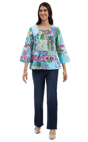 Parsley & Sage AMANDA PEASANT TOP - 26T01C15