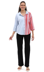 Parsley & Sage FRAN SHIRT - 26T42G5P - TURQUOISE