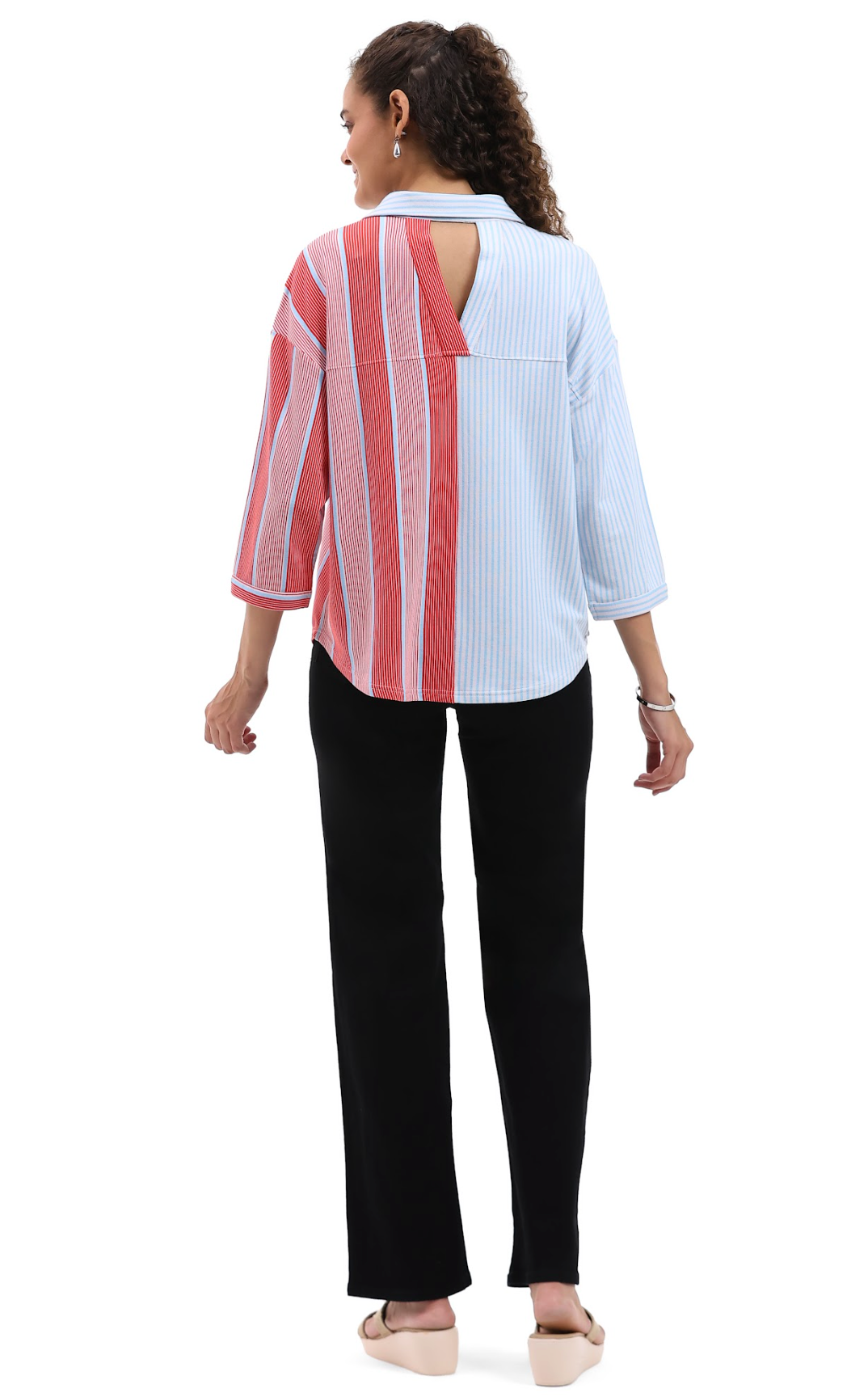 Parsley & Sage FRAN SHIRT - 26T42G5P - TURQUOISE