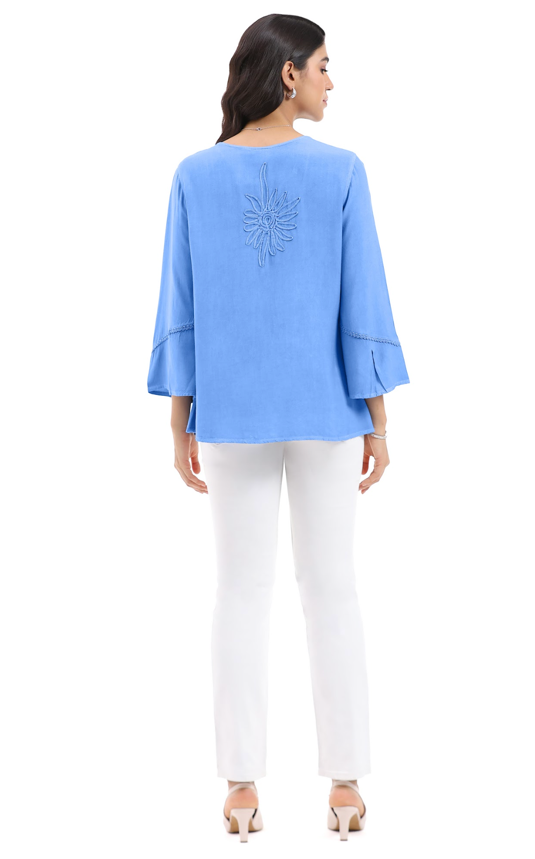 Parsley & Sage BIRDIE TOP - 26S484C - BLUE