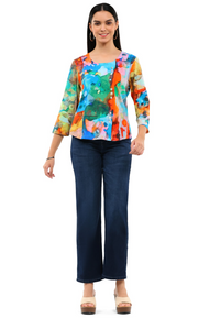 Parsley & Sage HARPER BUTTON TOP - 26T07C6