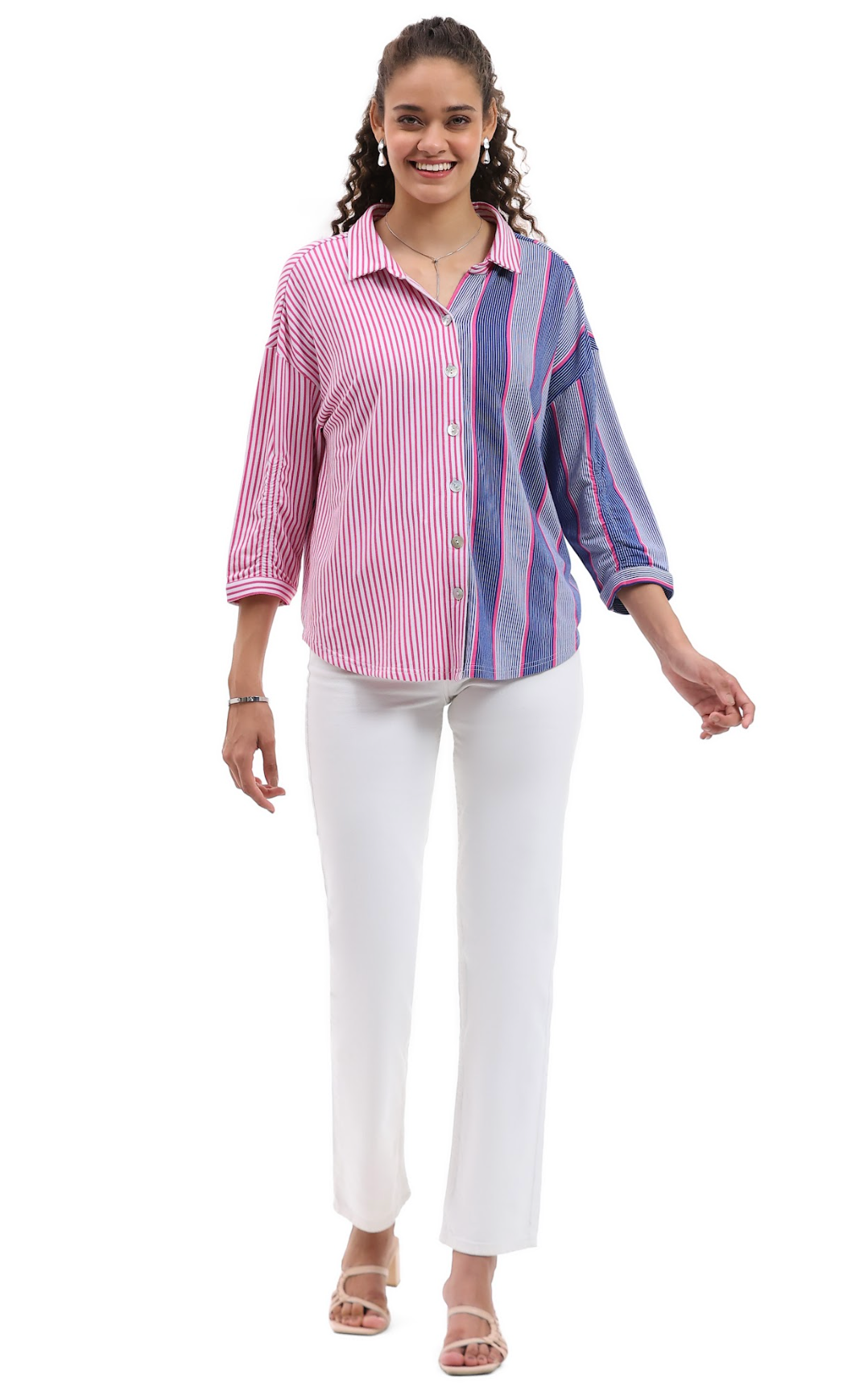 Parsley & Sage FRAN SHIRT - 26T42G5P - FUCHSIA