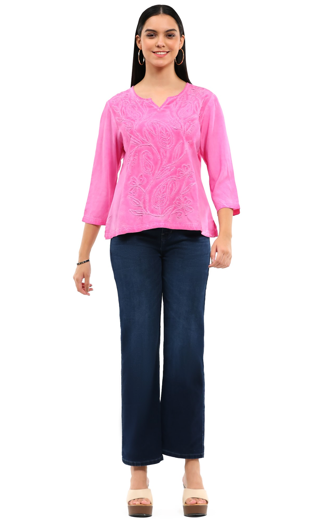 Parsley & Sage SADIE TOP - 26S466C - BLUSH
