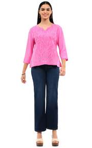 Parsley & Sage SADIE TOP - 26S466C - BLUSH