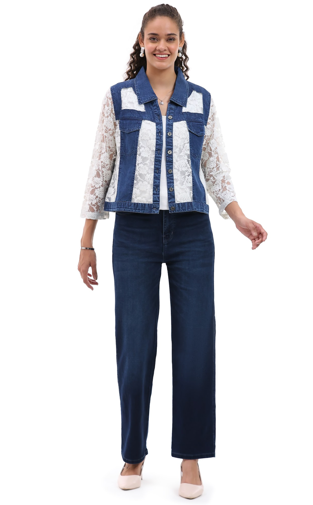 Parsley & Sage LACEY COLLARED JACKET - 26S460E21